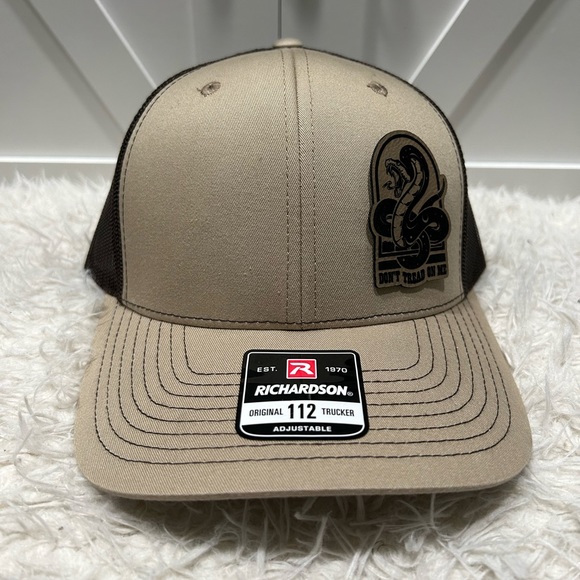 Don’t Tread On Me laser engraved Richardson 112 Trucker hat. - Picture 6 of 8